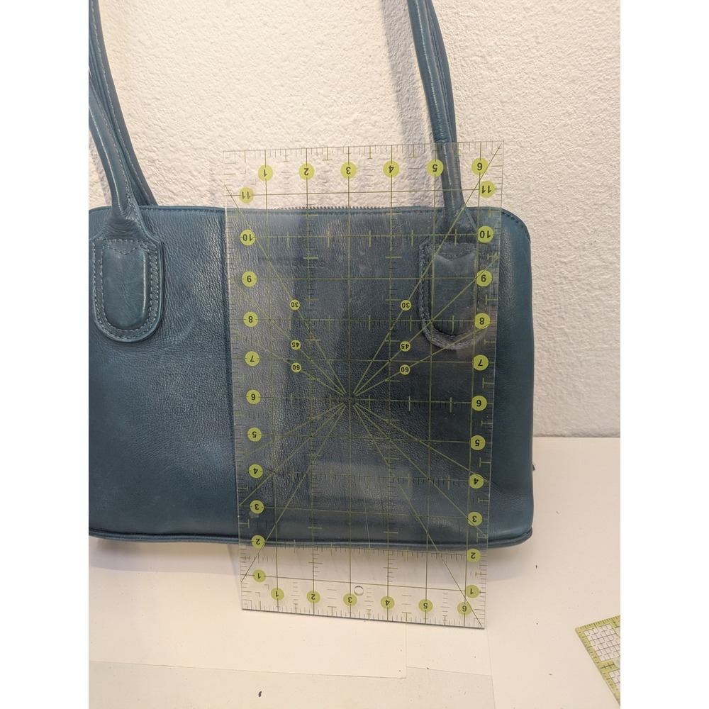 WANDERERS TRAVEL CO Aqua Como Luxury Designer Handbag Shoulder Bag $249 purse - Picture 4 of 16